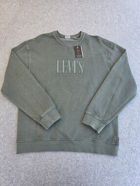Levi's Men Relaxed Graphic Crewneck Sweatshirt Size Small NWT